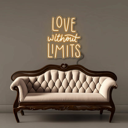 Love Without Limits Led Neon | Shineneon