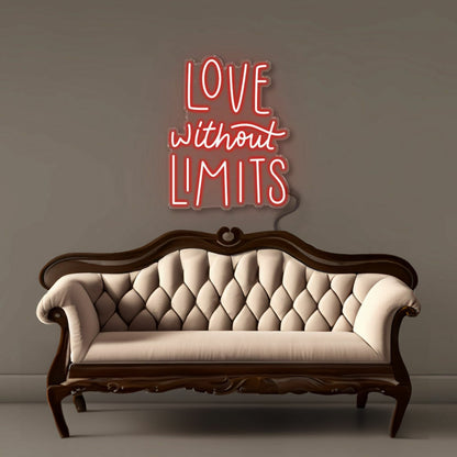 Love Without Limits Led Neon | Shineneon