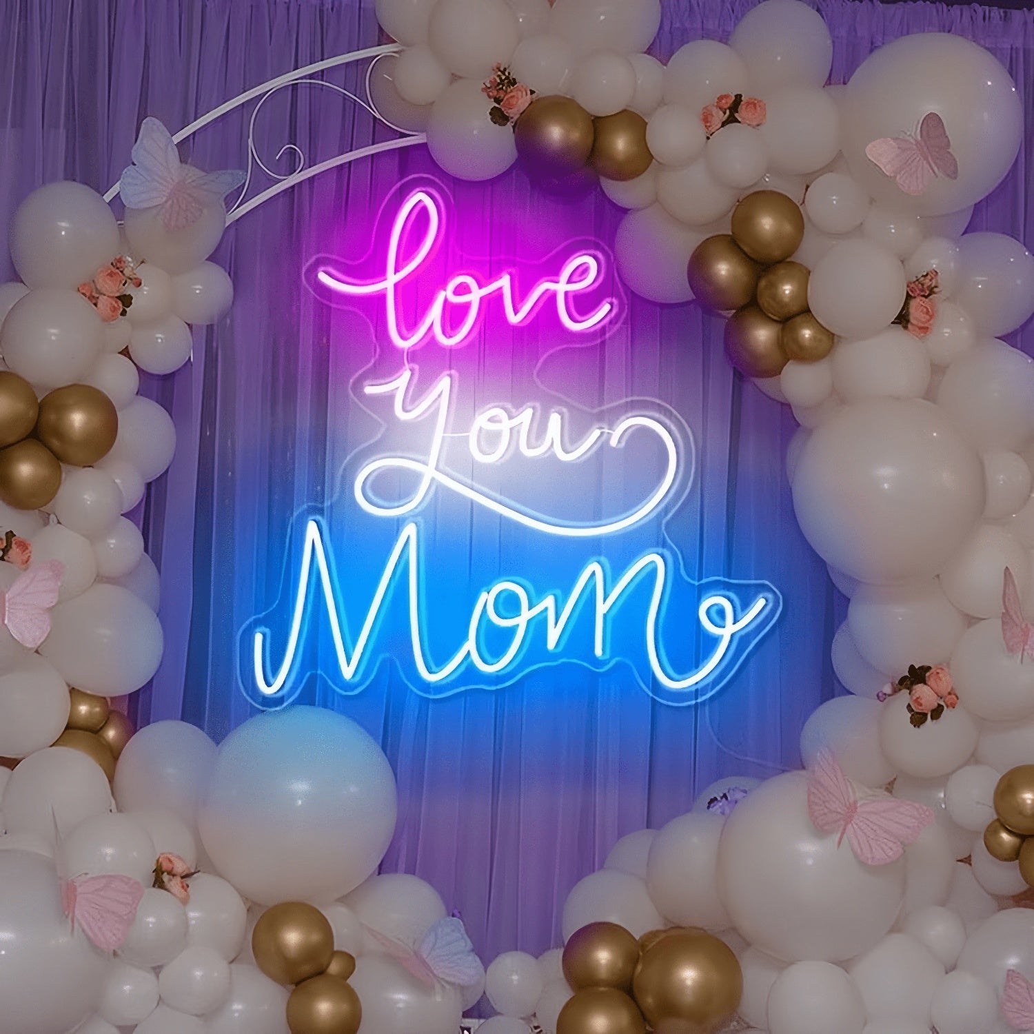 Love You Mom Neon Sign Brighten Moms Day | Shineneon