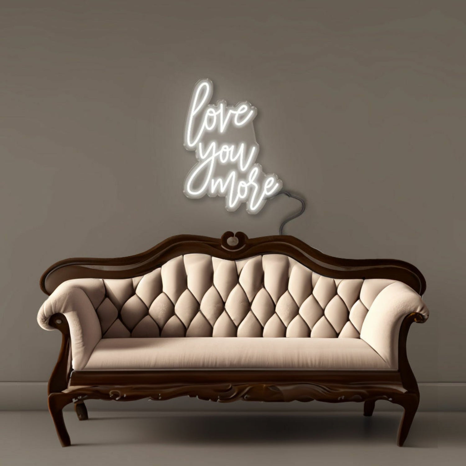 Love You More Led Neon | Shineneon