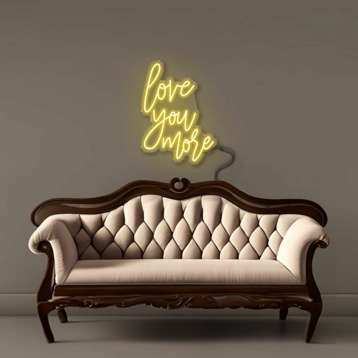 Love You More Led Neon | Shineneon
