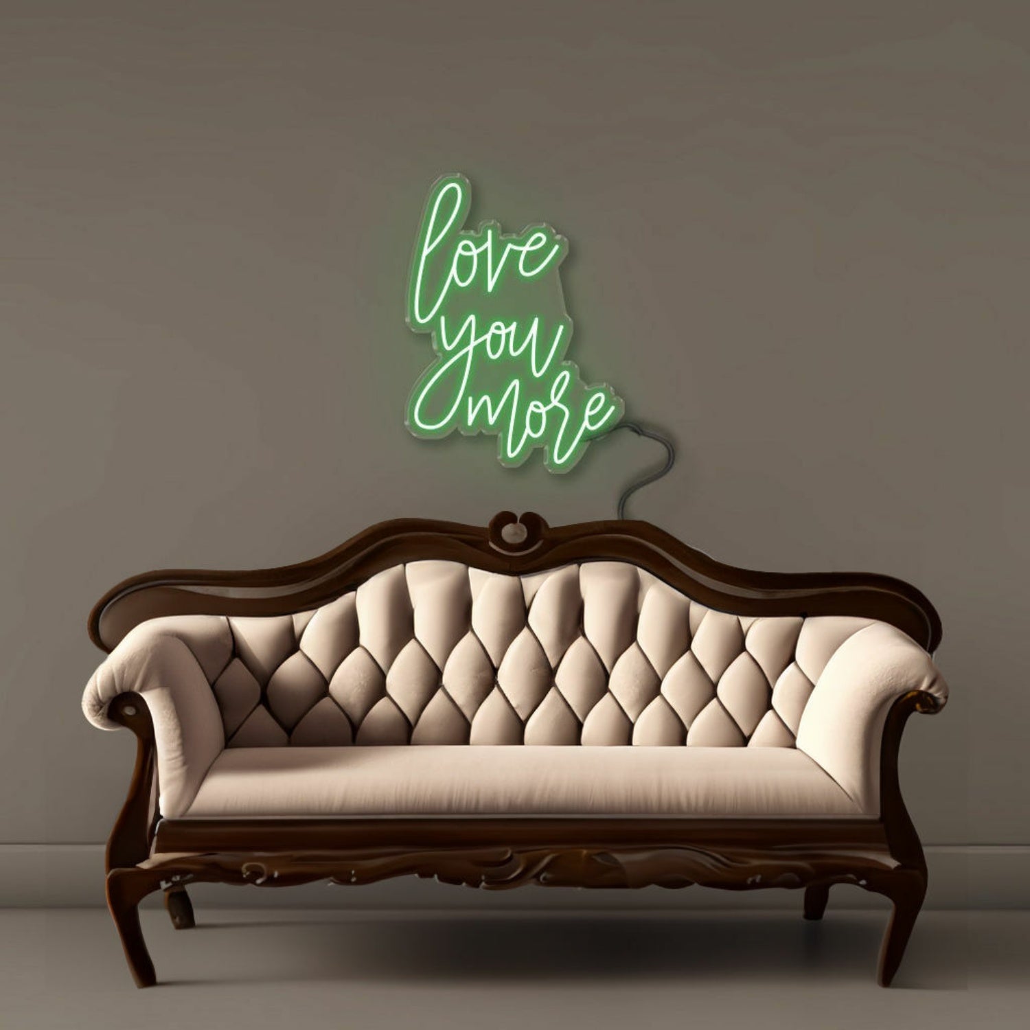 Love You More Led Neon | Shineneon