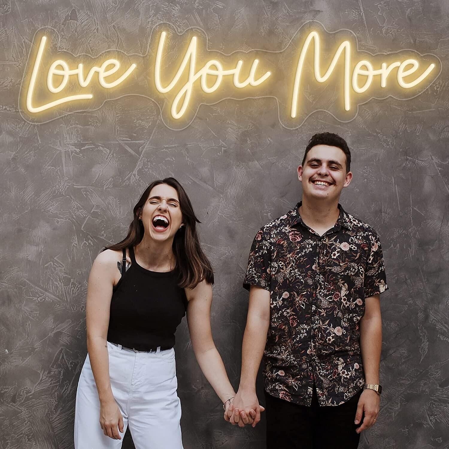 Love You More Led Neon Light Sign | Shineneon