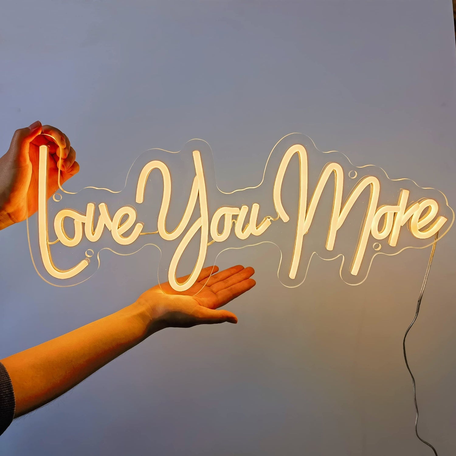 Love You More Led Neon Light Sign | Shineneon