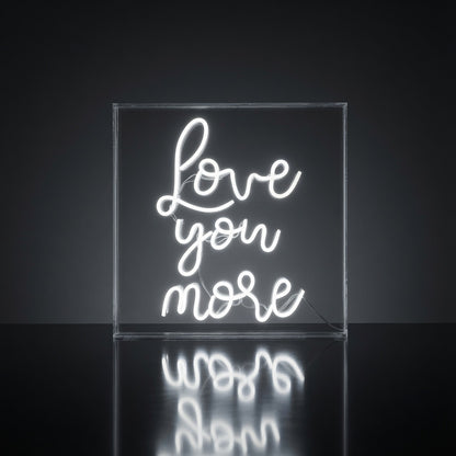 Love You More LED Neon Sign Wall Neon Sign - 02 High-Converting Product Image