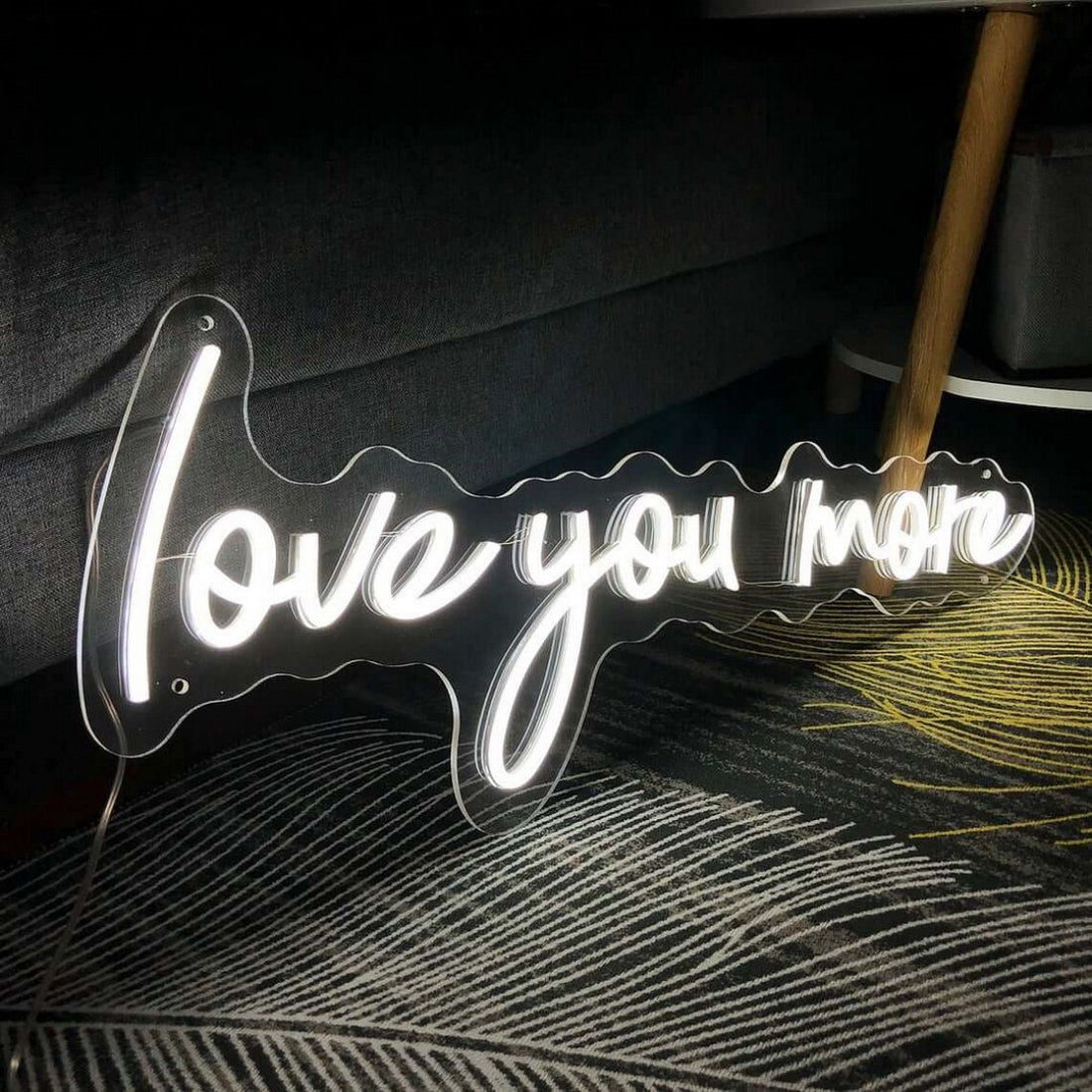 Love You More Led Sign Business Neon Signs