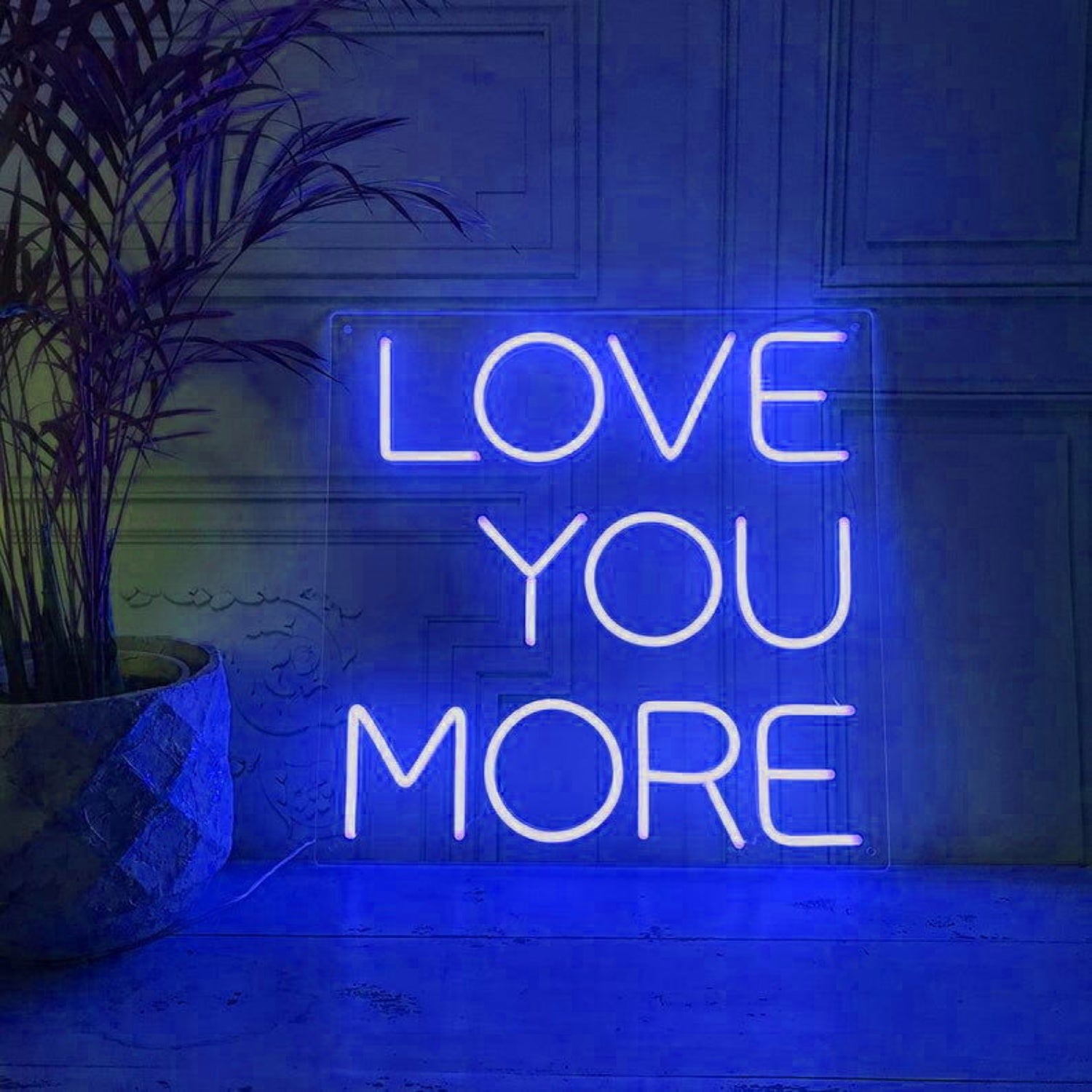 Love You More Neon Sign For Romantic And Loving Spaces | Shineneon