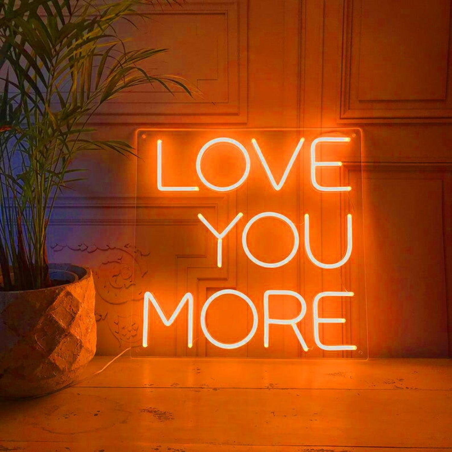 Love You More Neon Sign For Romantic And Loving Spaces | Shineneon