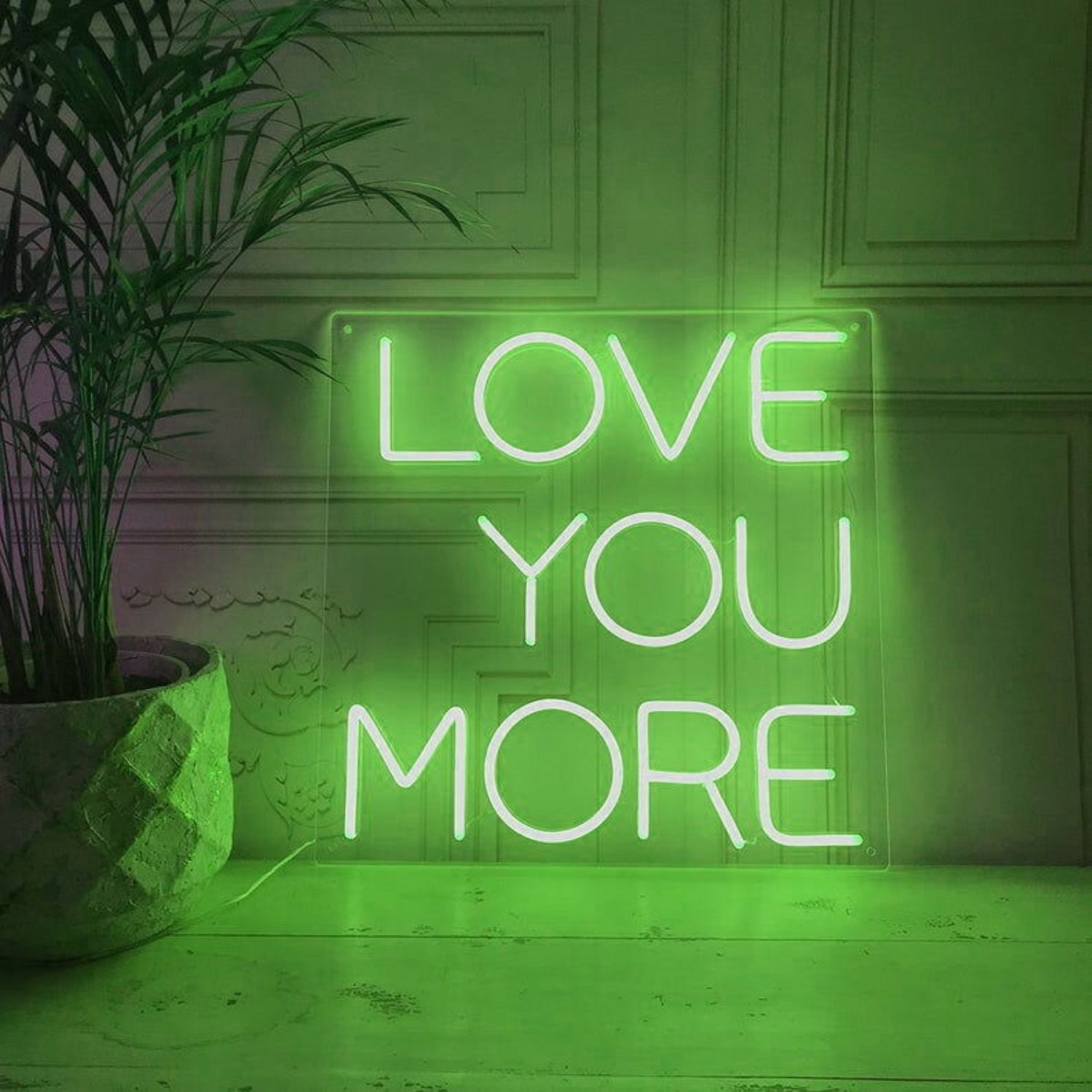 Love You More Neon Sign For Romantic And Loving Spaces | Shineneon