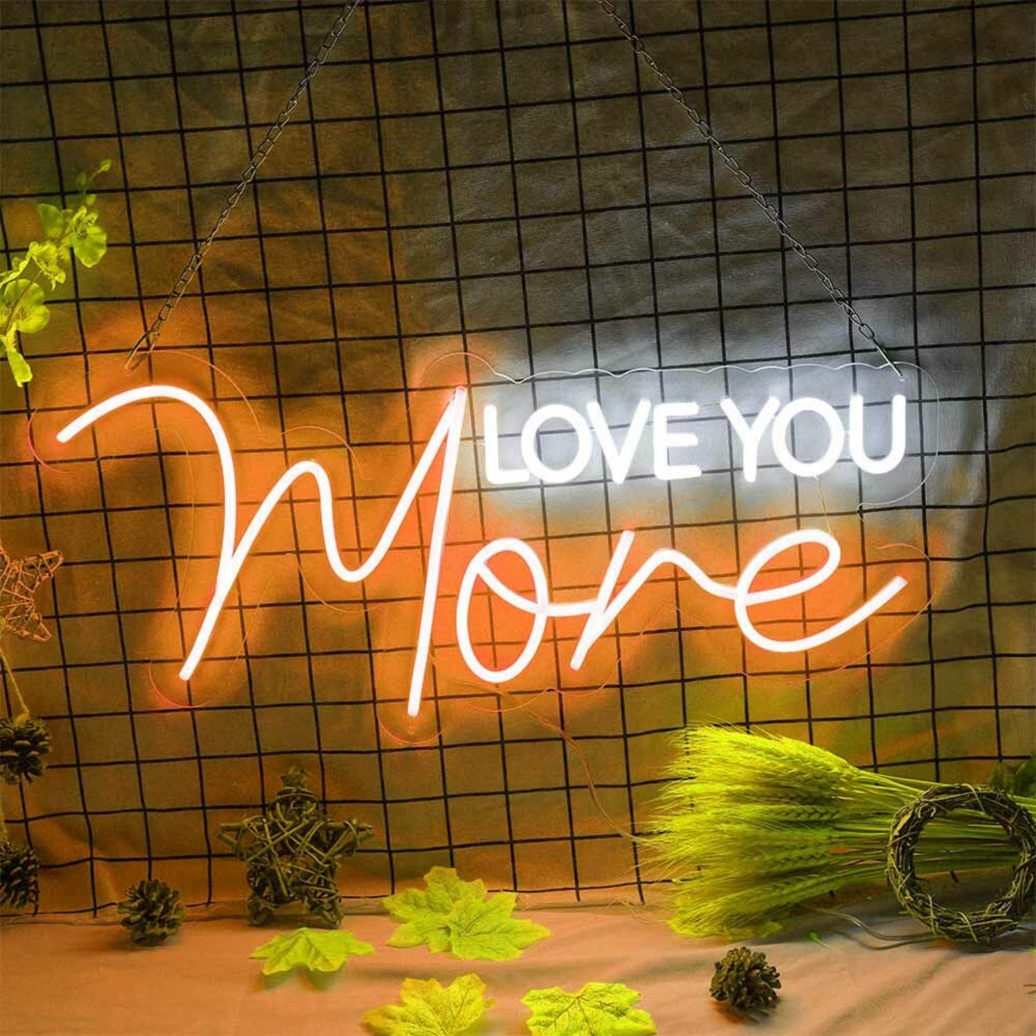Love You More Neon Sign To Express My Love | Shineneon