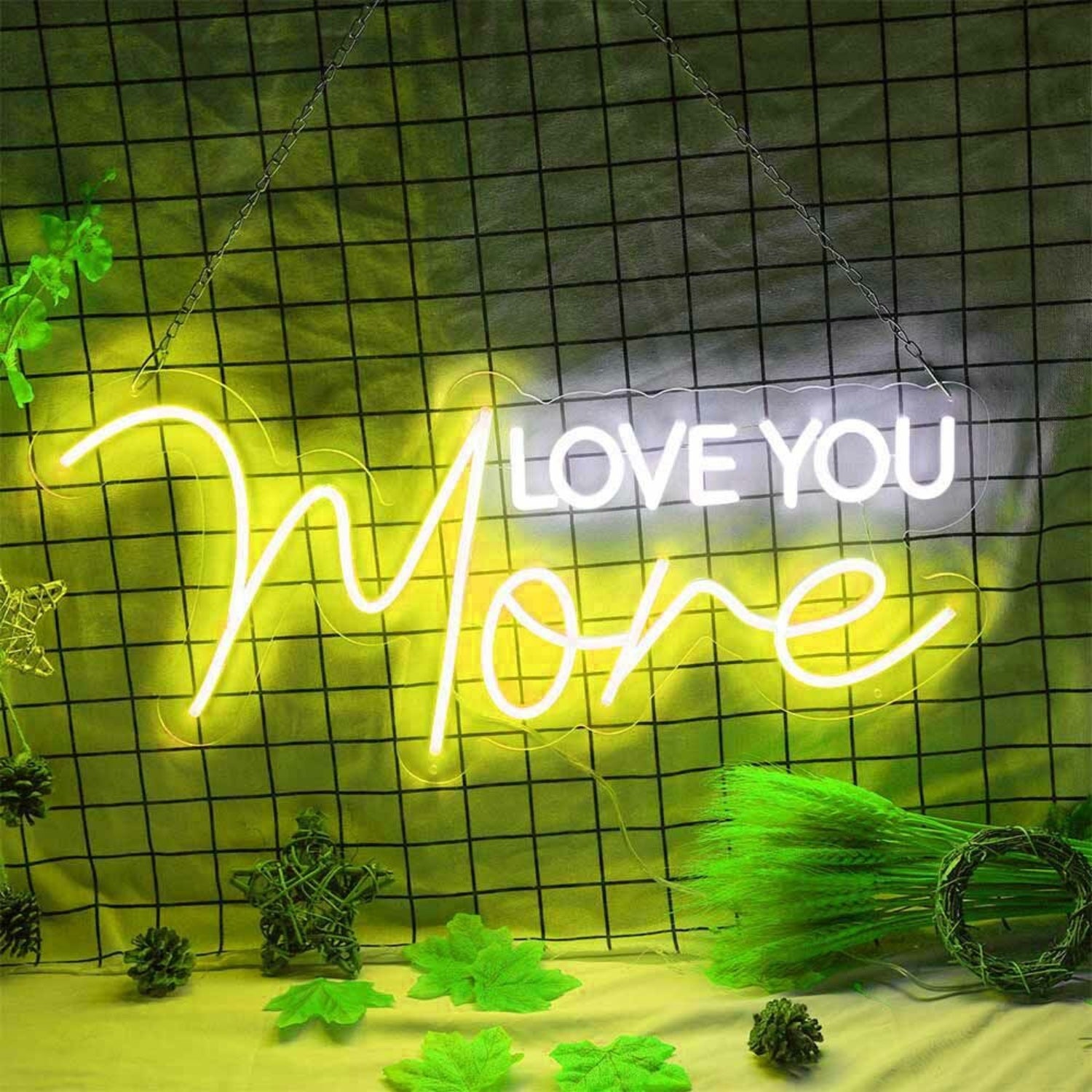 Love You More Neon Sign To Express My Love | Shineneon