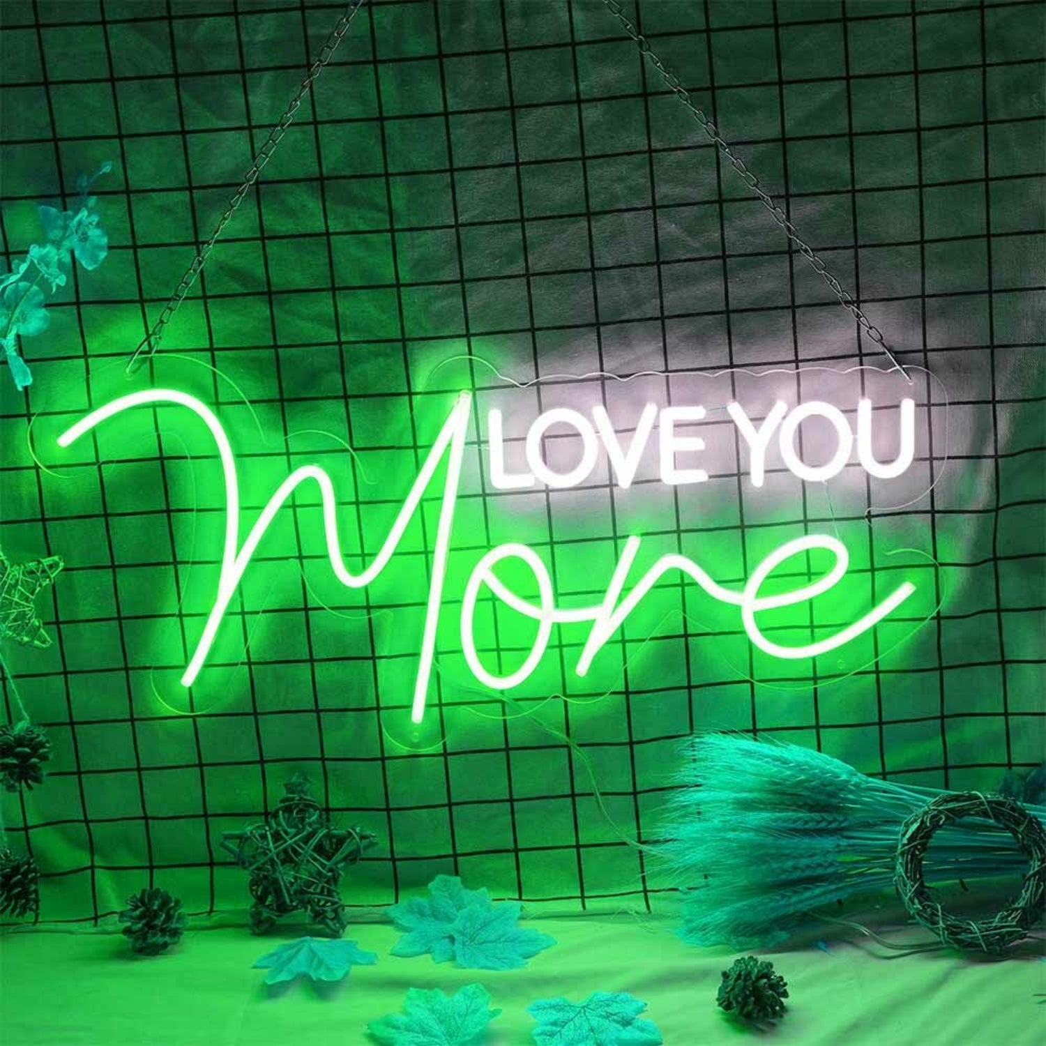 Love You More Neon Sign To Express My Love | Shineneon