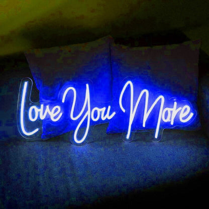 Love You More V1 Neon Sign | Shineneon