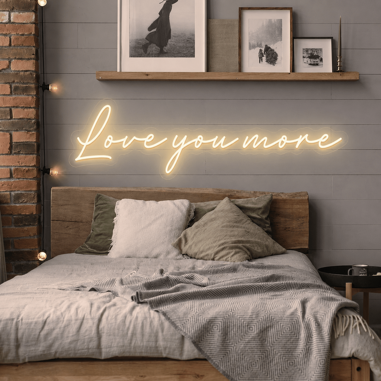 Love You More Wall Decor LED Neon Sign - Shineneon