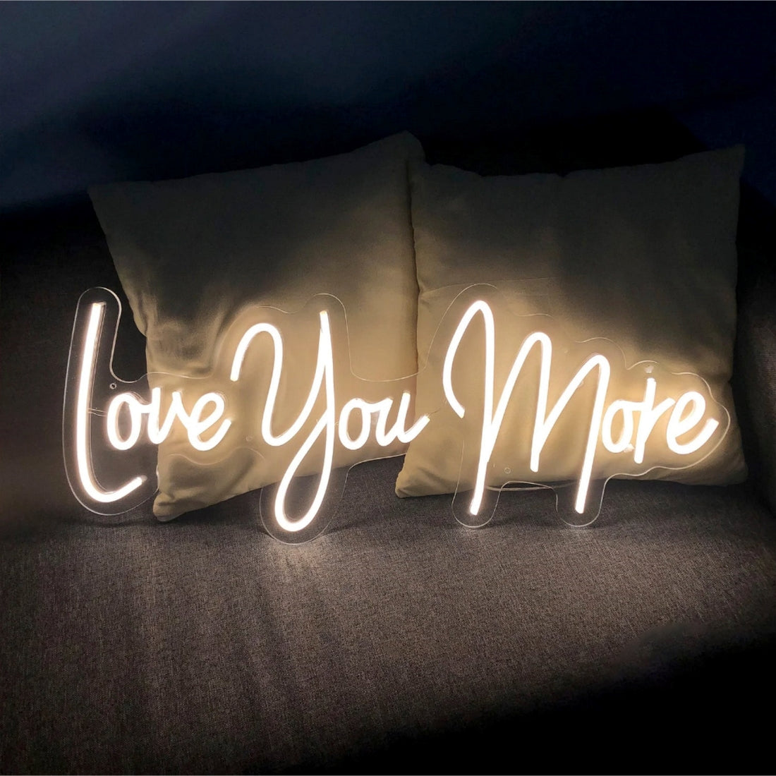 Love You More Wedding Led Sign Business Neon Sign