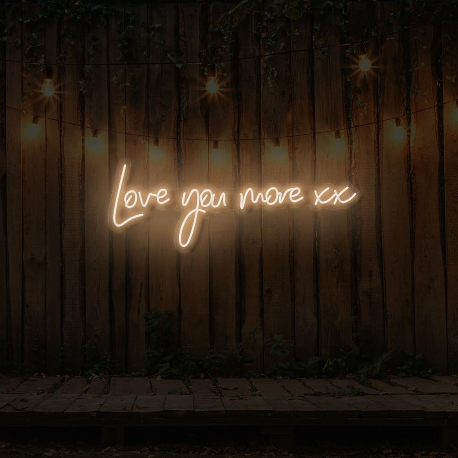 Love You More Xx Led Neon Sign | Shineneon