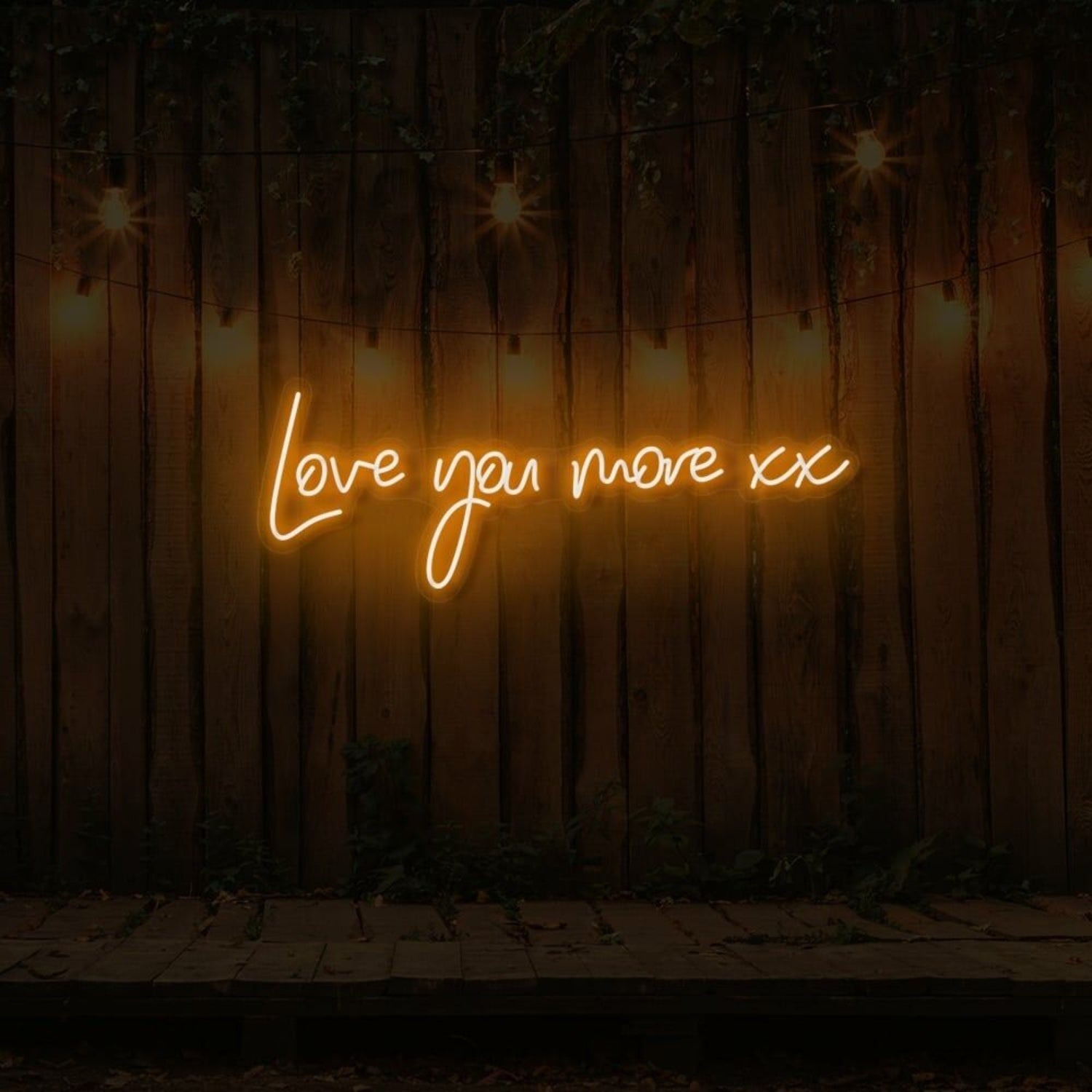 Love You More Xx Led Neon Sign | Shineneon