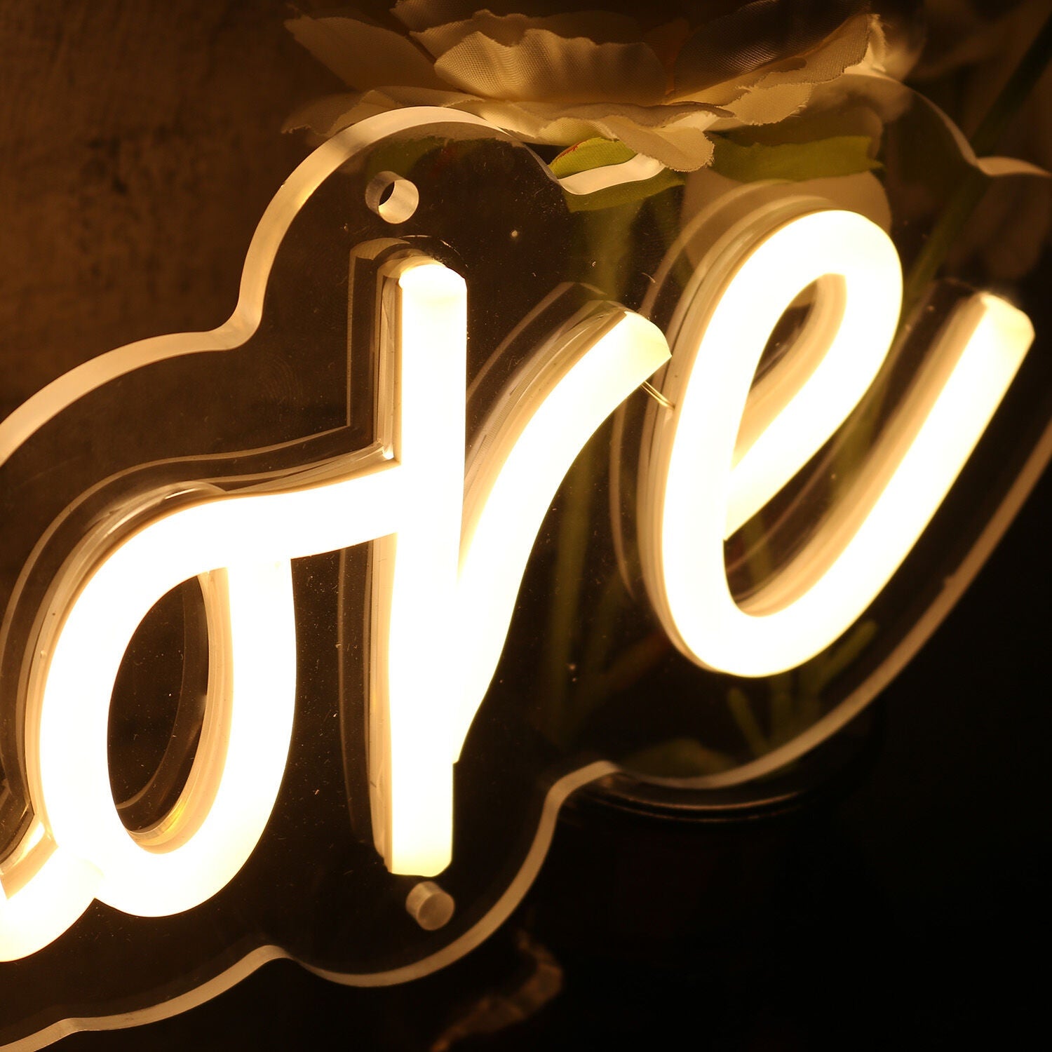 Love You More Yellow Neon Sign | Shineneon