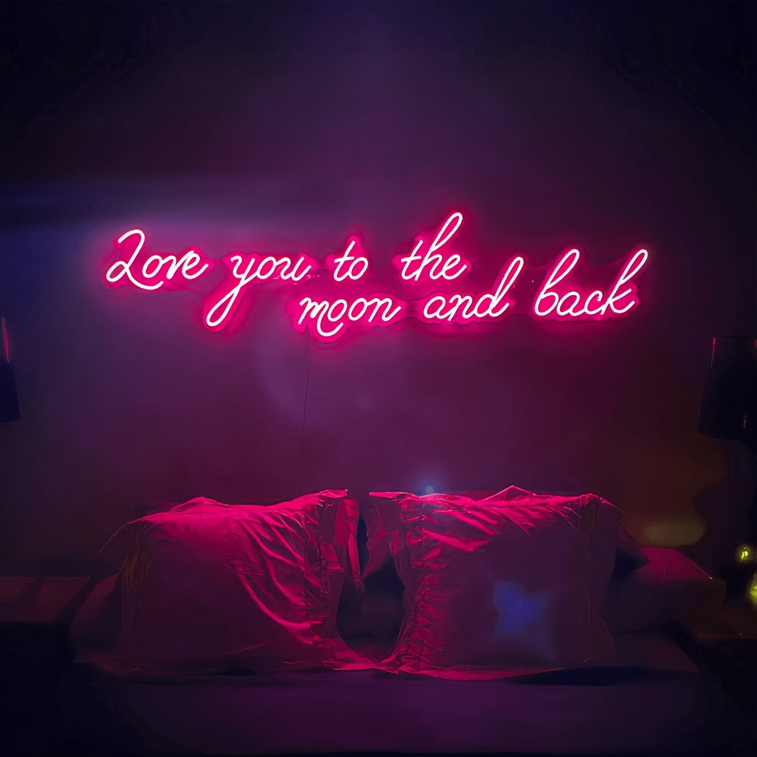 Love You To The Moon And Back Neon Sign | Shineneon