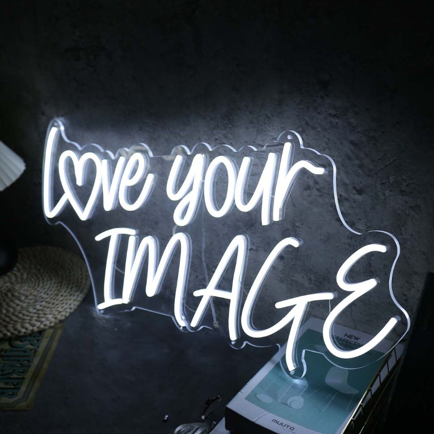 Love Your Image White Neon Sign | Shineneon
