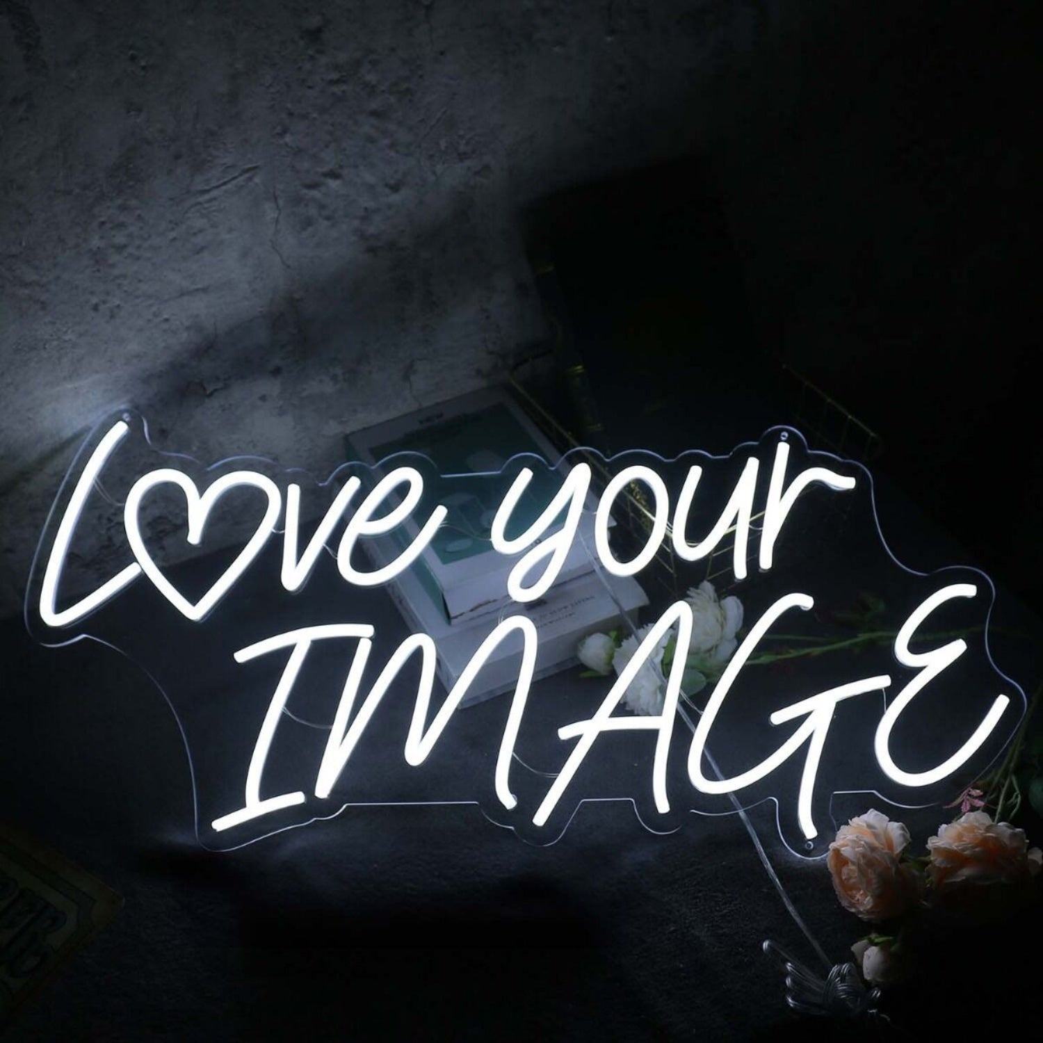 Love Your Image White Neon Sign | Shineneon