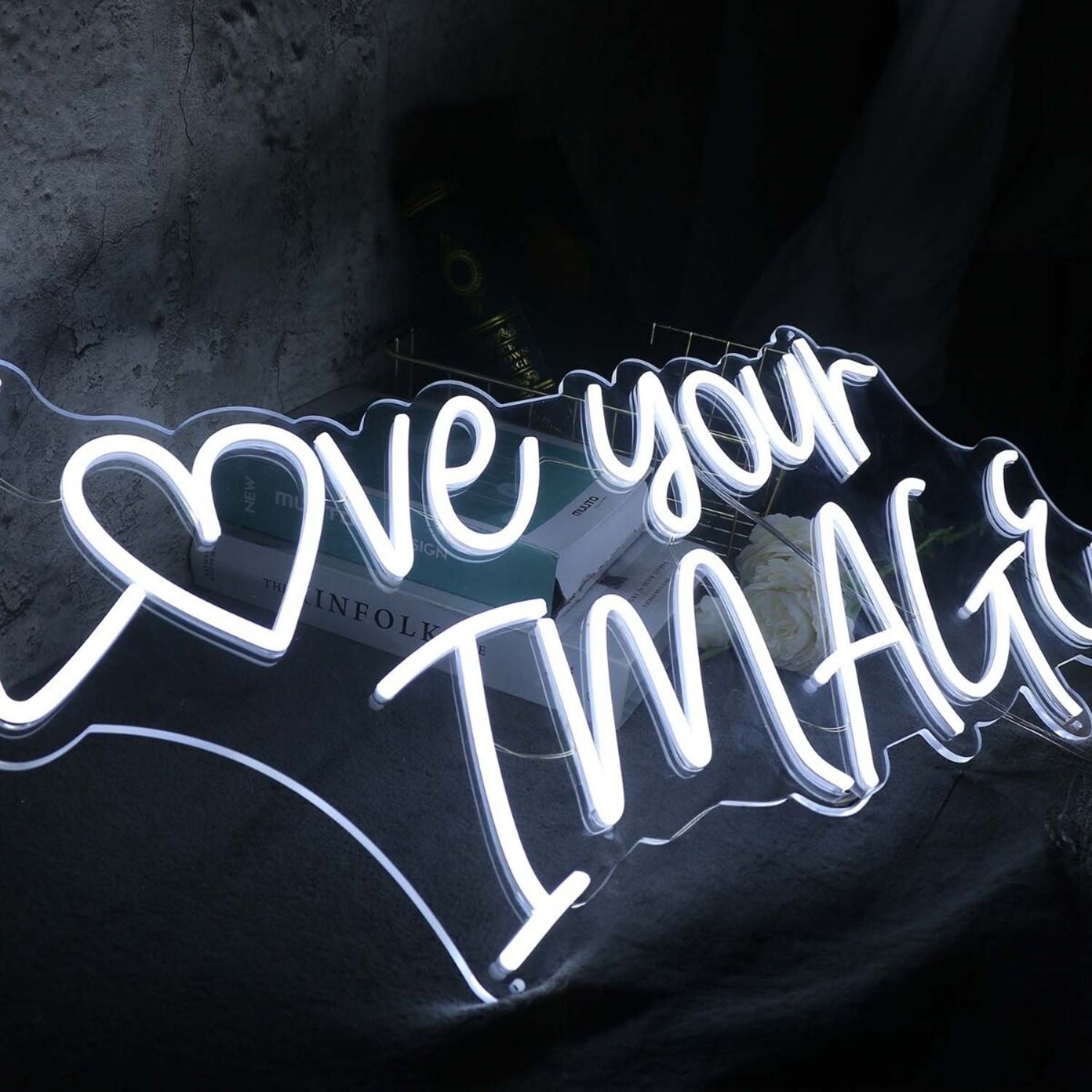 Love Your Image White Neon Sign | Shineneon