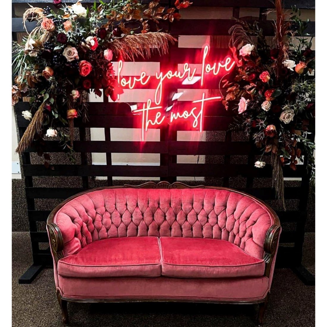 Love Your Love The Most Neon Signs Neon Lights Led Neon Signs - Shineneon