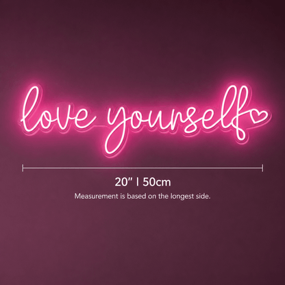 Love Yourself Bedroom LED Neon Sign - Shineneon
