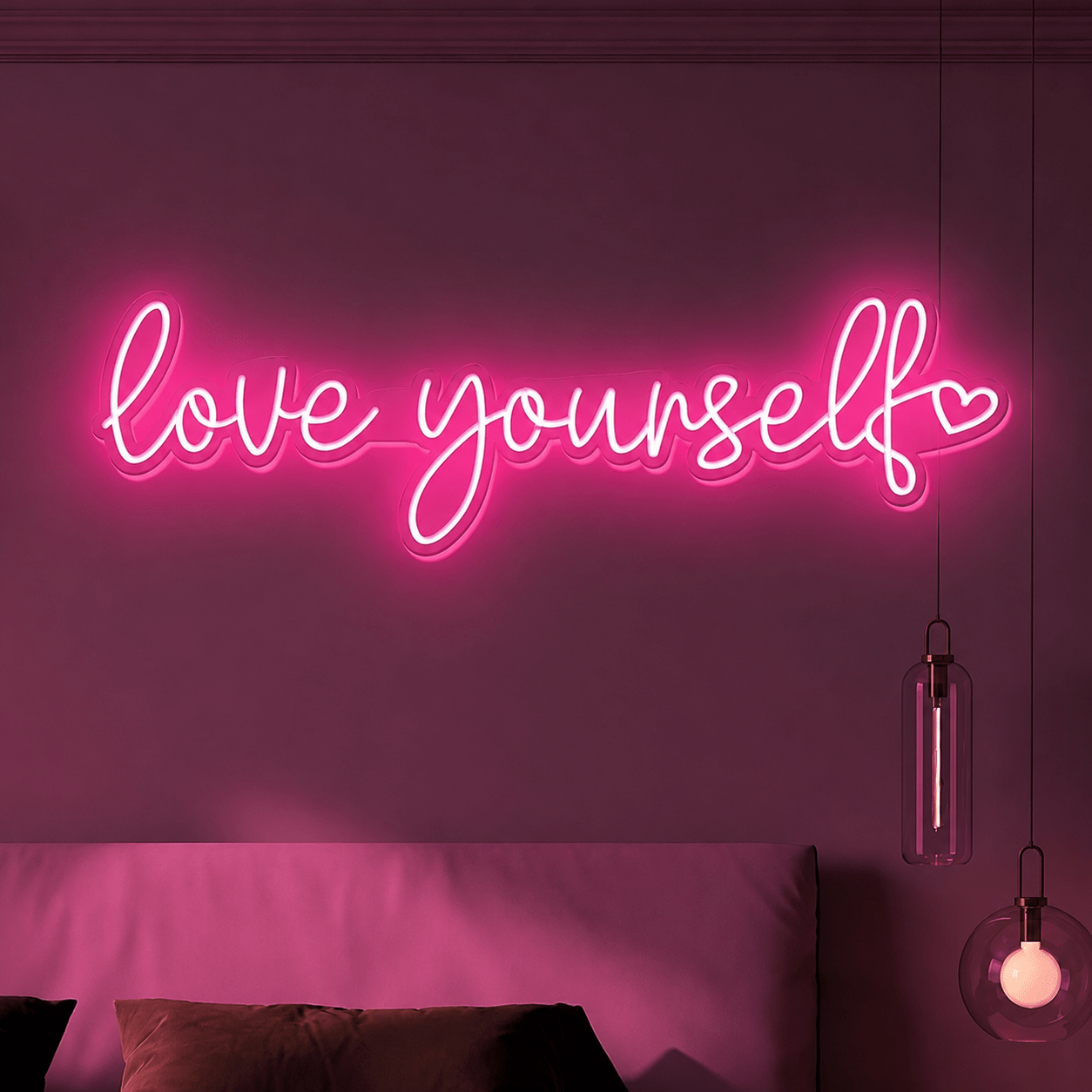 Love Yourself Bedroom LED Neon Sign - Shineneon
