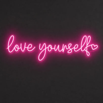 Love Yourself LED Neon Sign Garage Neon Sign main product image