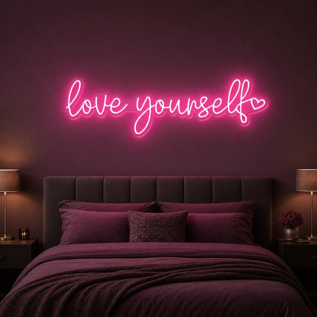 Love Yourself LED Neon Sign Garage Neon Sign - Shineneon