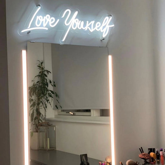 Love Yourself Led Sign Business Neon Signs