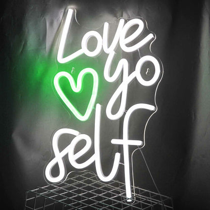 Love Yourself Neon Sign To Light Up Your Room | Shineneon