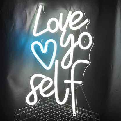 Love Yourself Neon Sign To Light Up Your Room | Shineneon