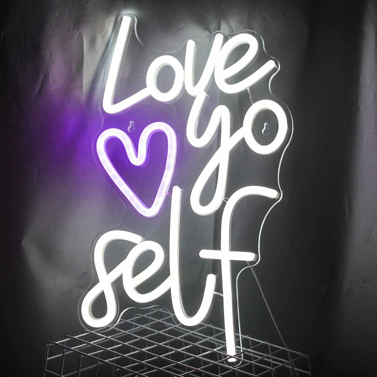 Love Yourself Neon Sign To Light Up Your Room | Shineneon
