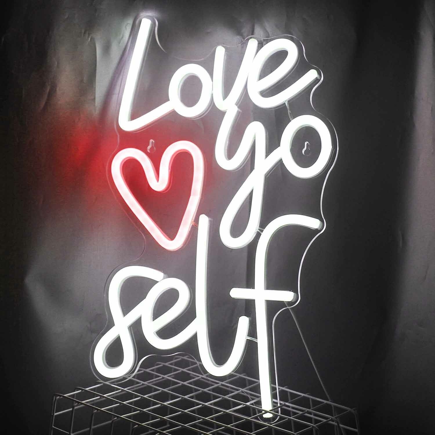 Love Yourself Neon Sign To Light Up Your Room | Shineneon