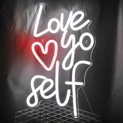 Love Yourself Neon Sign To Light Up Your Room | Shineneon