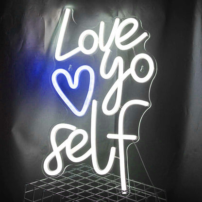 Love Yourself Neon Sign To Light Up Your Room | Shineneon