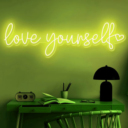 Love Yourself Promote Self Love With Empowering Neon | Shineneon