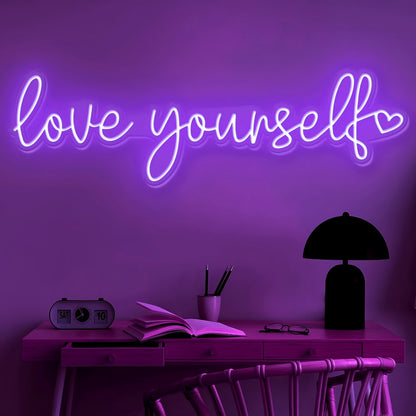 Love Yourself Promote Self Love With Empowering Neon | Shineneon