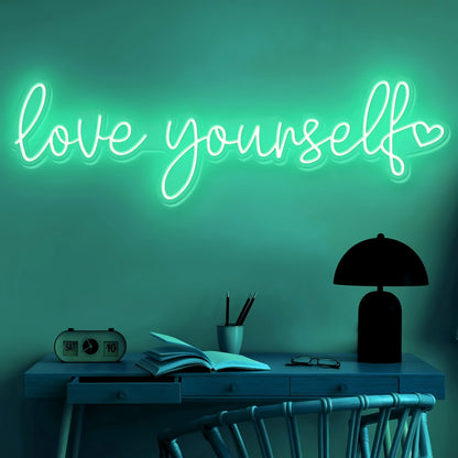 Love Yourself Promote Self Love With Empowering Neon | Shineneon