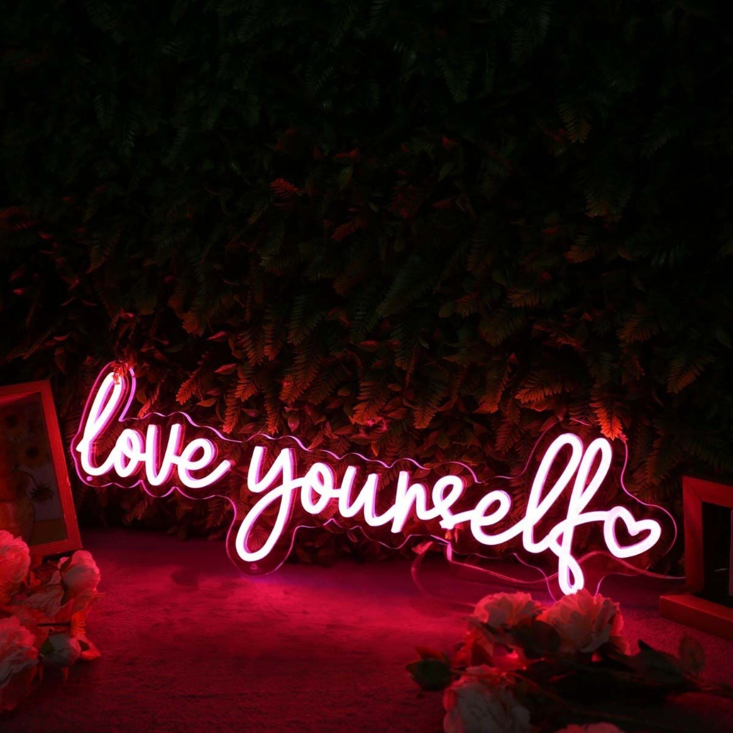 Love Yourself Red Led Neon Sign - Shineneon