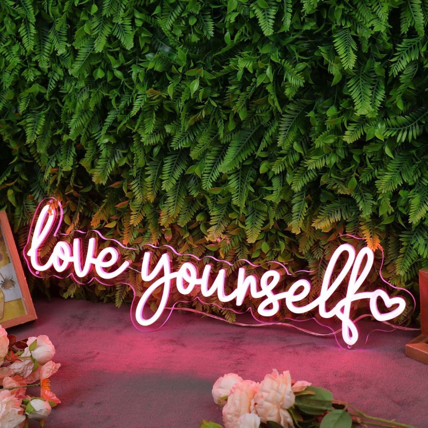Love Yourself Red Led Neon Sign - Shineneon