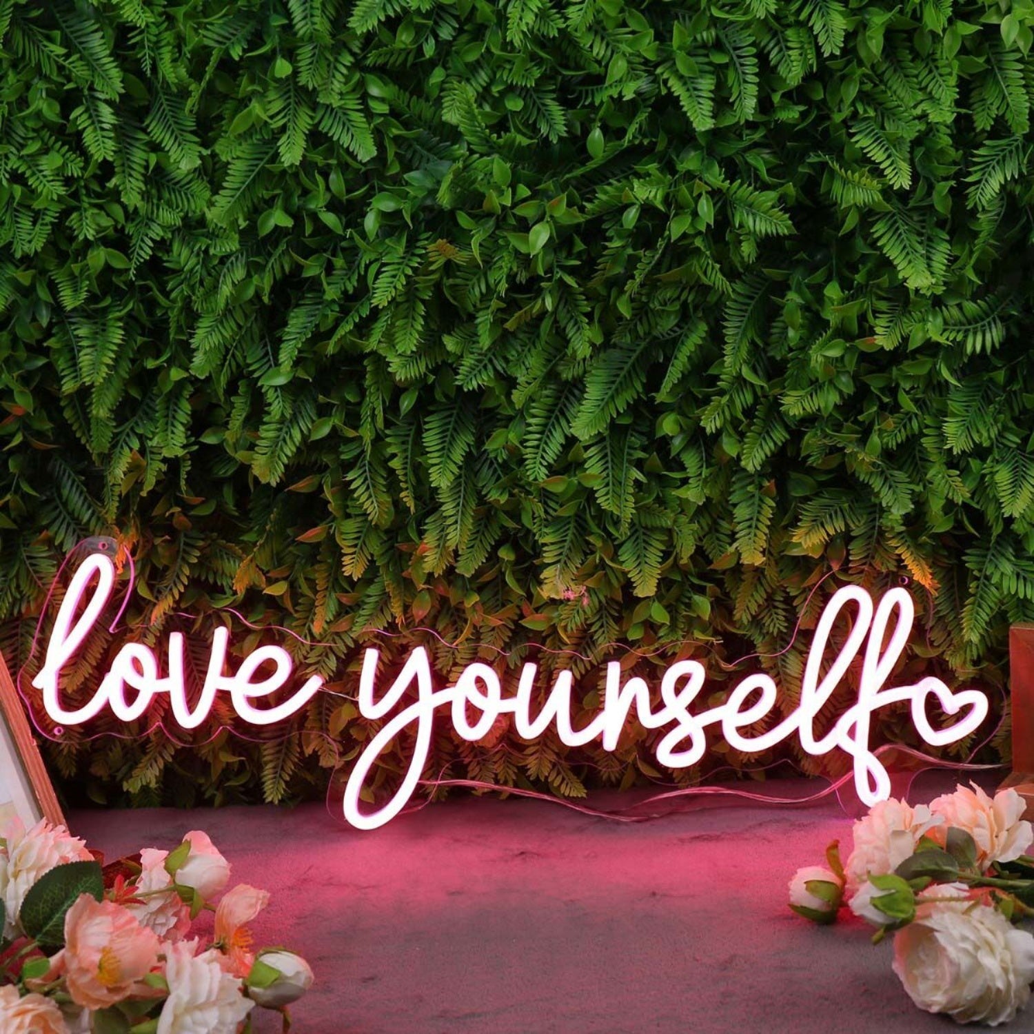 Love Yourself Red Led Neon Sign - Shineneon