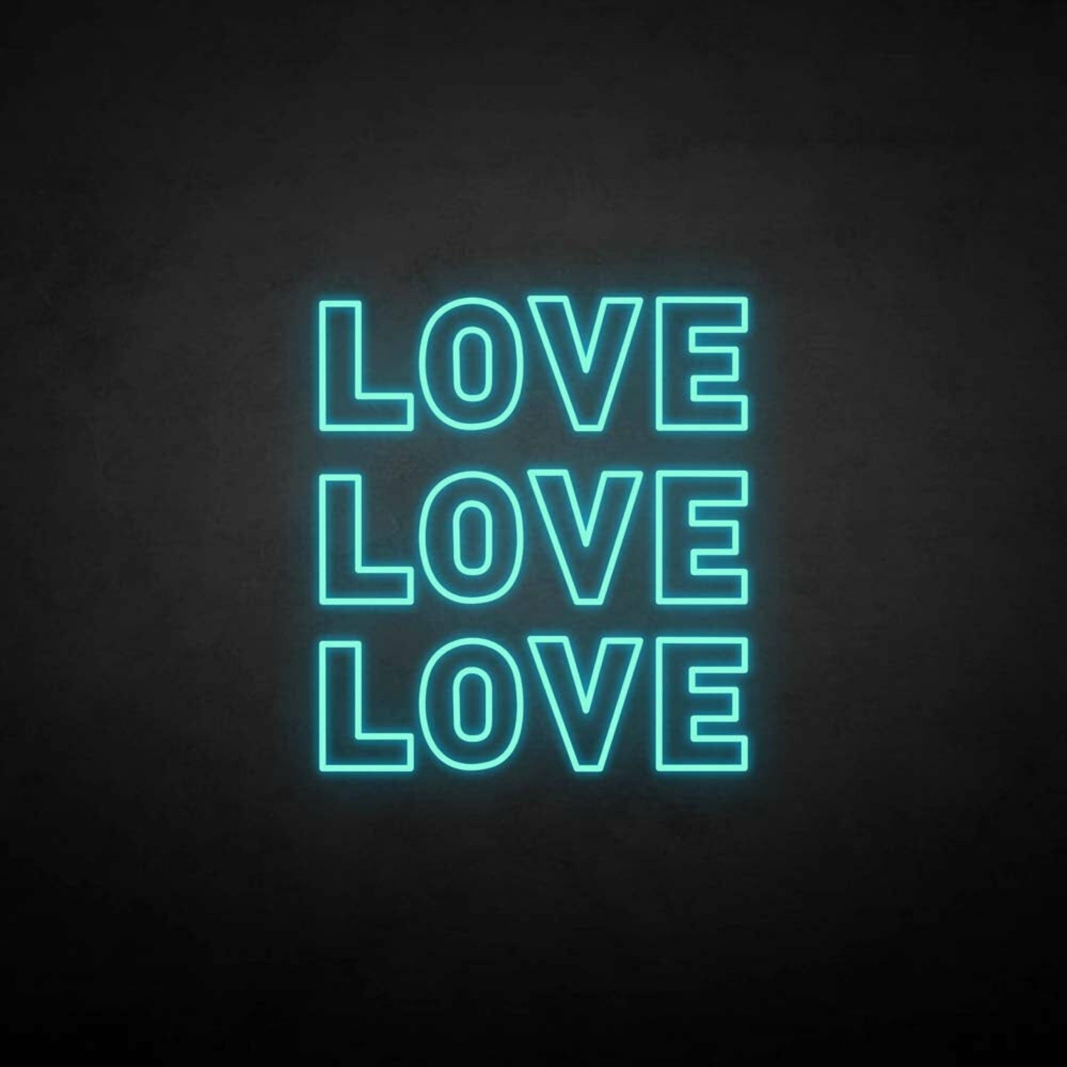 Love3 Neon Sign | Shineneon