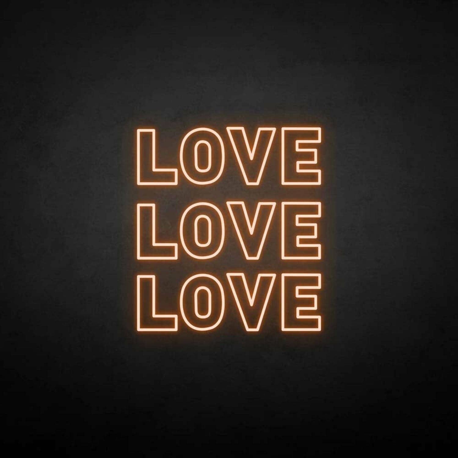 Love3 Neon Sign | Shineneon