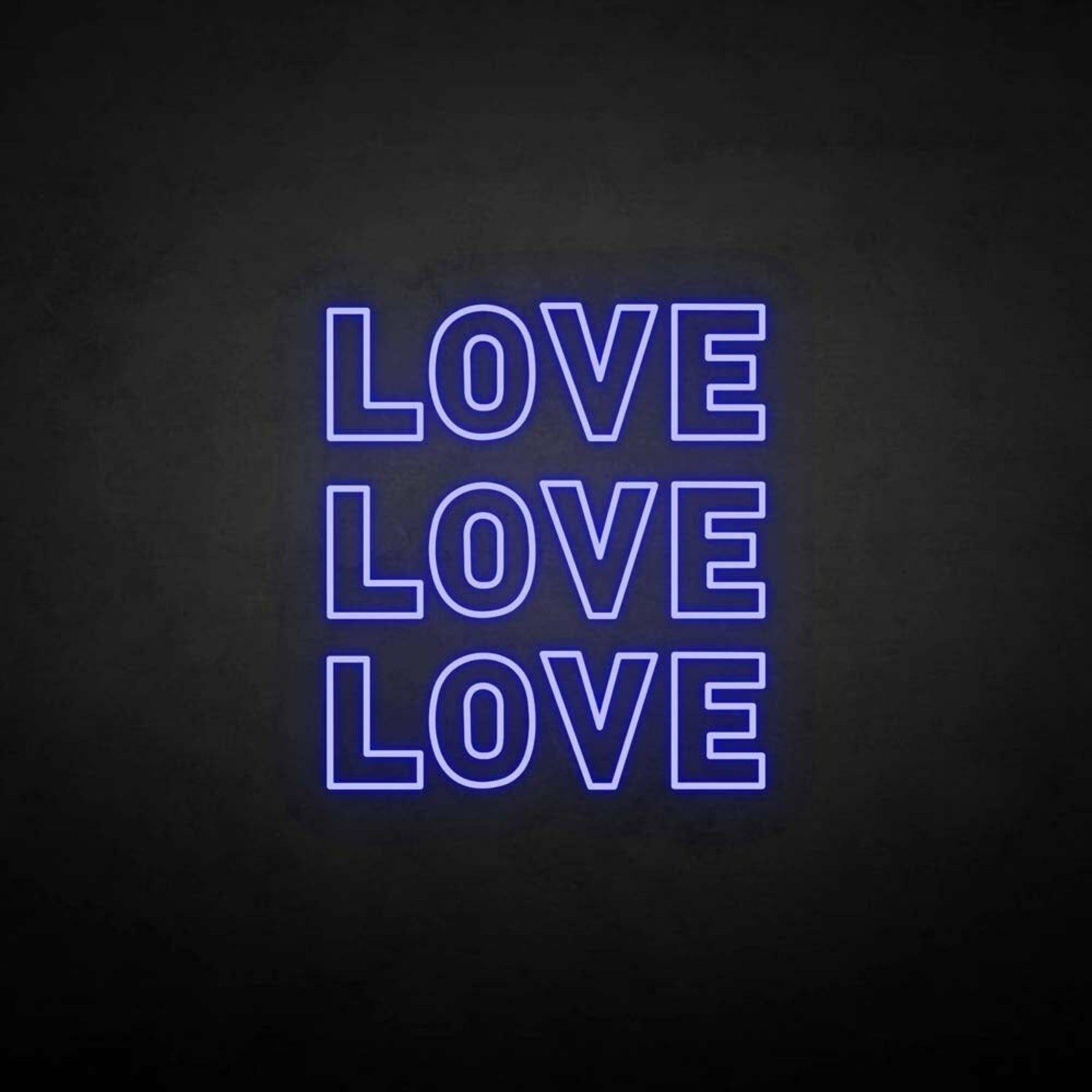 Love3 Neon Sign | Shineneon