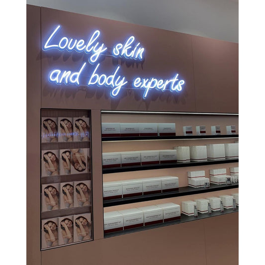 Lovely Skin And Body Experts Led Sign Business Neon Sign