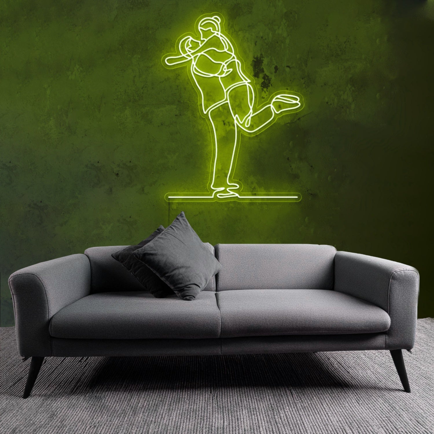 Lovers Embrace Romantic Wedding Neon Sign | Shineneon