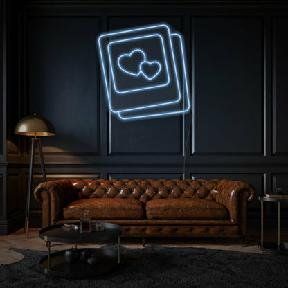 Loving Photo Card Led Neon Sign | Shineneon